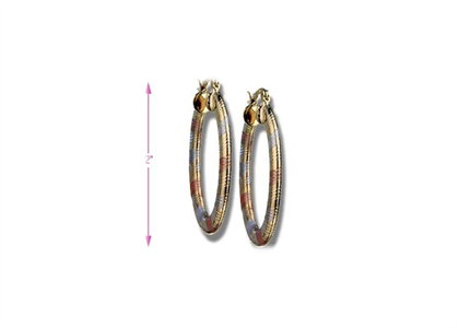 3 Tone Plated | Fashion Earrings